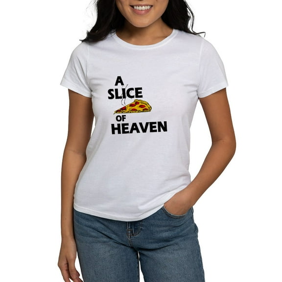 CafePress - A Slice Of Heaven Women's T Shirt - Women's Classic T-Shirt