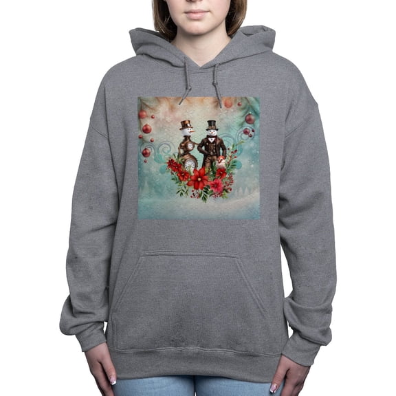 CafePress - A Steampunk Snowman Sweatshirt - Pullover Hoodie, Classic & Comfortable Hooded Sweatshirt