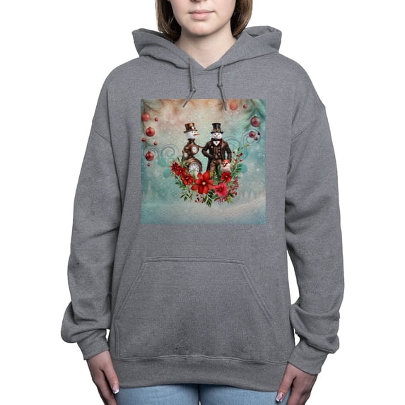 CafePress - A Steampunk Snowman Sweatshirt - Pullover Hoodie, Classic & Comfortable Hooded Sweatshirt