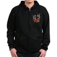 thumbnail image 1 of CafePress - A Steampunk Snowman Sweatshirt - Zip Hoodie, Classic Hooded Sweatshirt with Metal Zipper, 1 of 4