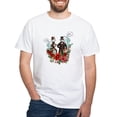 thumbnail image 1 of CafePress - A Steampunk Snowman T Shirt - Men's White Classic Cotton T-Shirts, 1 of 4