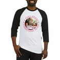 thumbnail image 1 of CafePress - A Very Merry Unbirthday To You Baseball Jersey - Cotton Baseball Jersey, 3/4 Raglan Sleeve Shirt, 1 of 4