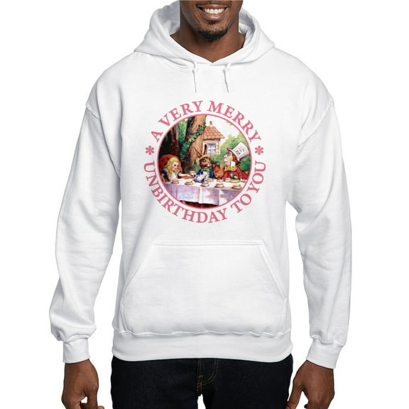 CafePress - A Very Merry Unbirthday To You Hooded Sweatshirt - Pullover Hoodie, Hooded Sweatshirt