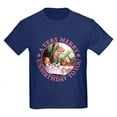 thumbnail image 1 of CafePress - A Very Merry Unbirthday To You Kids Dark T Shirt - Dark T-Shirt Kids XS-XL, 1 of 4