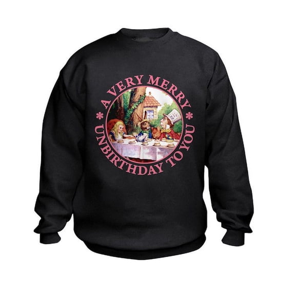 CafePress - A Very Merry Unbirthday To You Kids Sweatshirt - Kids Sweatshirt, Youth Crew Neck Sweatshirt