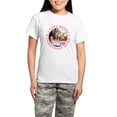 thumbnail image 1 of CafePress - A Very Merry Unbirthday To You Women's Light Pajam - Women's Short Sleeve Print T-Shirt and Pants Light Cotton Pajama Set, 1 of 7