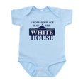 thumbnail image 1 of CafePress - A Woman's Place Is In The White House Body Suit - Baby Light Bodysuit, Size Newborn - 24 Months, 1 of 4