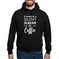 thumbnail image 1 of CafePress - A Yawn Is A Silent Scream For Coffee Sweatshirt - Pullover Hoodie, Classic, Comfortable Hooded Sweatshirt, 1 of 4