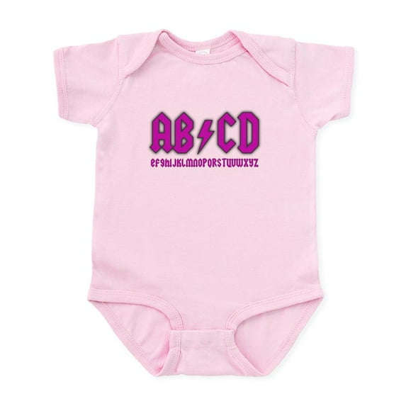 CafePress - AB/CD Infant Bodysuit - Baby Light Bodysuit, Size Newborn - 24 Months