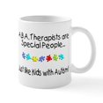 thumbnail image 1 of CafePress - ABA Therapists Are Special People, Just Like Kids - 11 oz Ceramic Mug - Novelty Coffee Tea Cup, 1 of 4