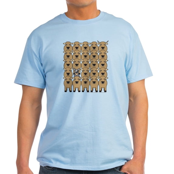 CafePress - ACD And Cattle Light T Shirt - Men's Classic Graphic T-Shirt
