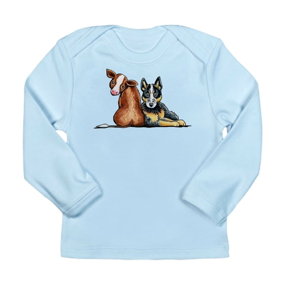 CafePress - ACD And Cow Long Sleeve T Shirt - Long Sleeve Infant T-Shirt