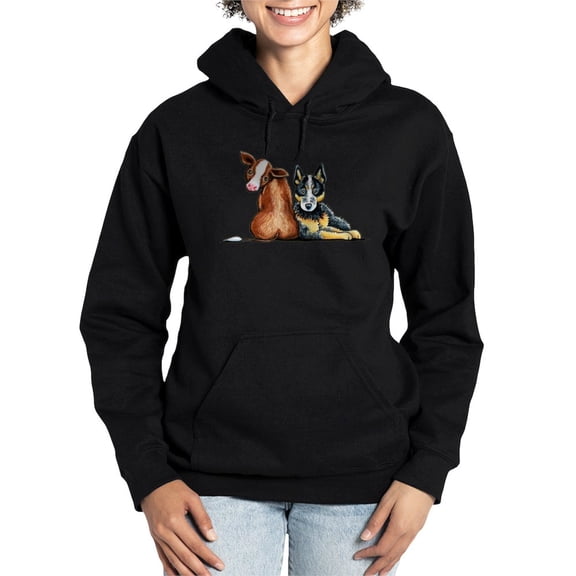 CafePress - ACD And Cow - Pullover Hoodie, Classic & Comfortable Hooded Sweatshirt