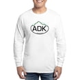 thumbnail image 1 of CafePress - ADK Oval Long Sleeve T Shirt - Unisex Cotton Long Sleeve T-Shirt, 1 of 4
