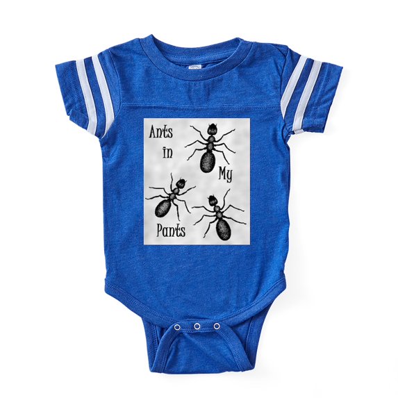 CafePress - AIMP Main - Cute Infant Baby Football Bodysuit