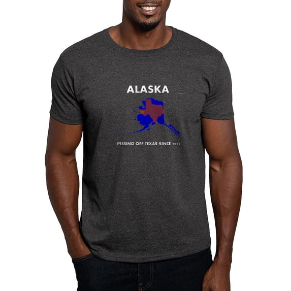 CafePress - ALASKA Pissing Off Texas Since 1959 T Shirt - Men's Classic Graphic Cotton T-Shirt