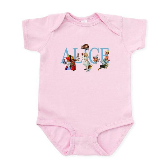 CafePress - ALICE & FRIENDS Infant Bodysuit - Baby Light Bodysuit, Size Newborn - 24 Months