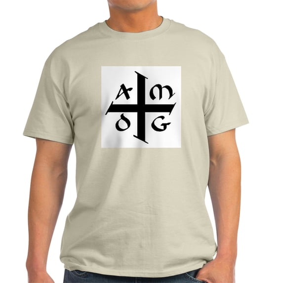 CafePress - AMDG! T Shirt - Men's Classic Graphic T-Shirt