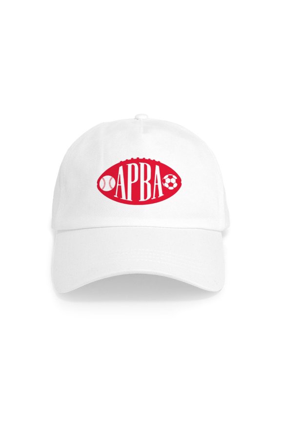- APBA Logo Cap - Adjustable 100% Brushed Unisex Casual Cotton Baseball Cap, Beige, 1