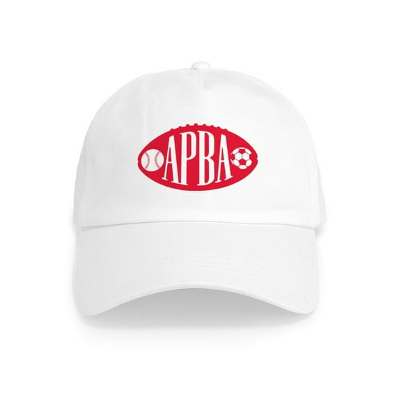 CafePress - APBA Logo Cap - Adjustable 100% Brushed Unisex Casual Cotton Baseball Cap, Beige, 1