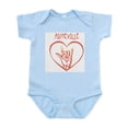 thumbnail image 1 of CafePress - ASHEVILLE (Hand Sign) Infant Bodysuit - Baby Light Bodysuit, Size Newborn - 24 Months, 1 of 4