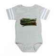 thumbnail image 1 of CafePress - ASPARAGUS NEW - Cute Infant Baby Football Bodysuit, 1 of 3