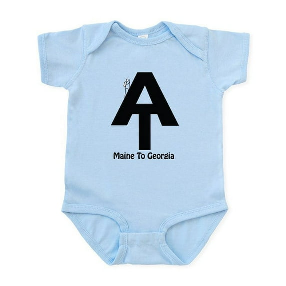 CafePress - AT Hiker Infant Bodysuit - Baby Light Bodysuit, Size Newborn - 24 Months