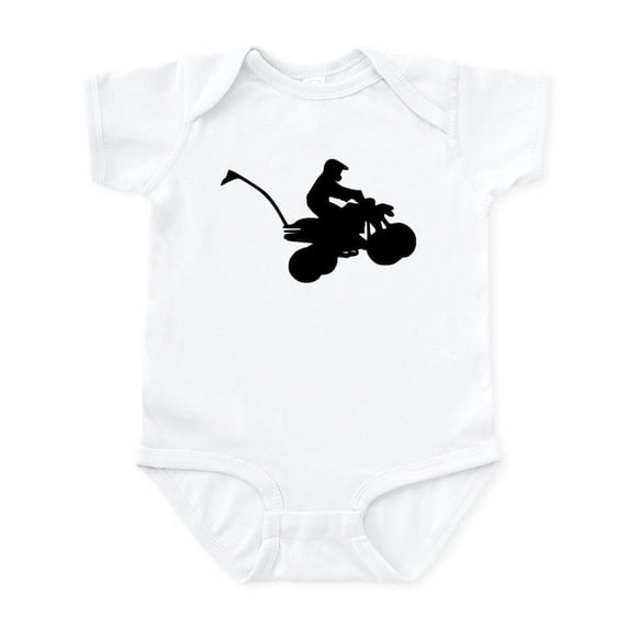 CafePress - ATV Infant Bodysuit - Baby Light Bodysuit, Size Newborn - 24 Months