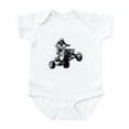 thumbnail image 1 of CafePress - ATV Racing Infant Bodysuit - Baby Light Bodysuit, Size Newborn - 24 Months, 1 of 4