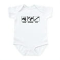 thumbnail image 1 of CafePress - ATV, Ride, Break, Fix. ATV Infant Bodysuit - Baby Light Bodysuit, Size Newborn - 24 Months, 1 of 4