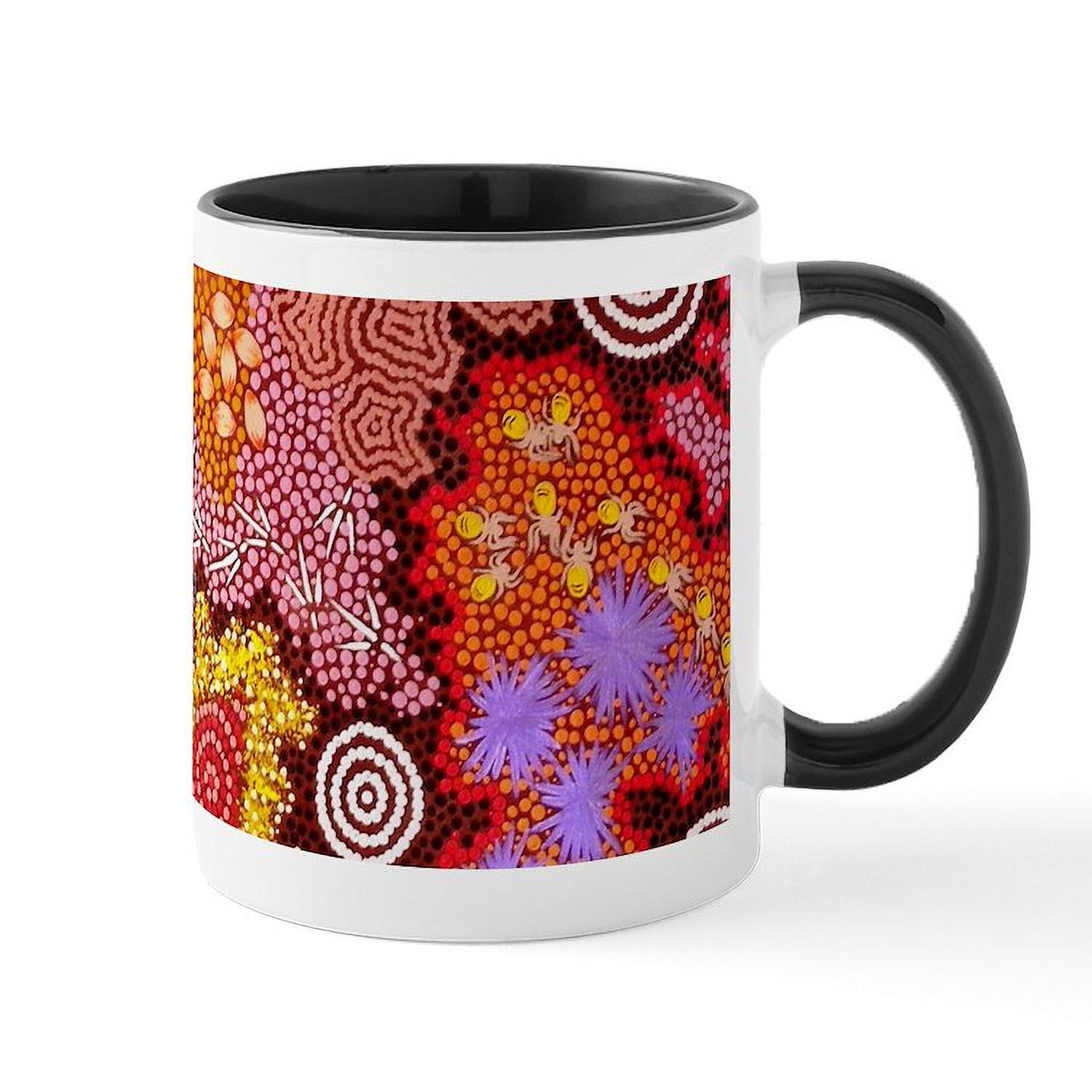 CafePress AUSTRALIAN ABORIGINAL ART Mugs 11 oz Ceramic Mug