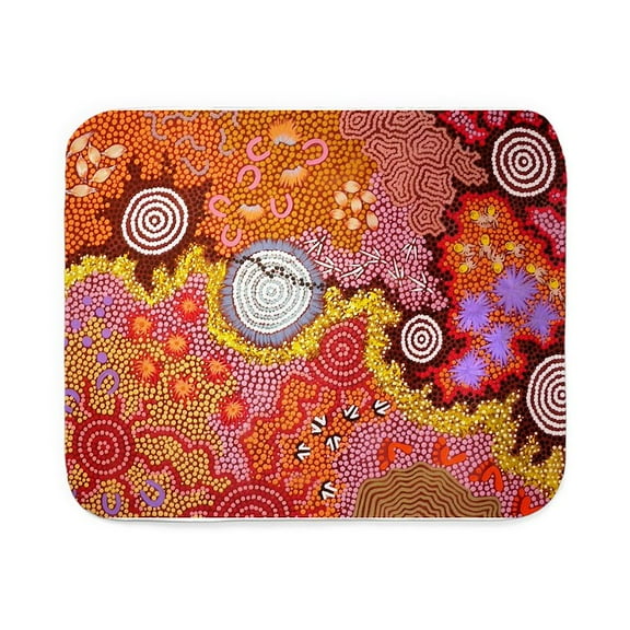 CafePress - AUSTRALIAN ABORIGINAL ART Sherpa Fleece Throw Blan - Sherpa Fleece Throw Blanket 60" x 50"
