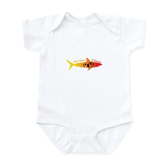 CafePress - Abaco Island Bahamas Body Suit - Baby Light Bodysuit, Size Newborn - 24 Months