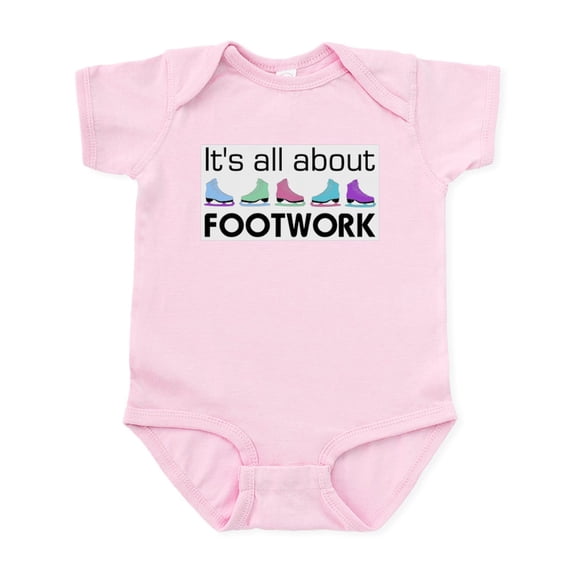 CafePress - About Footwork Multi Skates Infant Bodysuit - Baby Light Bodysuit, Size Newborn - 24 Months