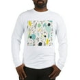 thumbnail image 1 of CafePress - Abstract Colorful Flowers Patt Long Sleeve T Shirt - Unisex Cotton Long Sleeve T-Shirt, 1 of 4