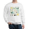 thumbnail image 1 of CafePress - Abstract Colorful Flowers Pattern Sweatshirt - Crew Neck Sweatshirt, 1 of 4
