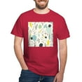 thumbnail image 1 of CafePress - Abstract Colorful Flowers Pattern T Shirt - Men's Classic Graphic Cotton T-Shirt, 1 of 4