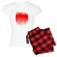 thumbnail image 1 of CafePress - Abstract Guitar City Pajamas - Women's Light Pajamas, 1 of 4