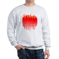 thumbnail image 1 of CafePress - Abstract Guitar City Sweatshirt - Crew Neck Sweatshirt, 1 of 4