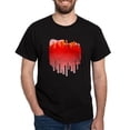 thumbnail image 1 of CafePress - Abstract Guitar City T Shirt - Men's Classic Cotton T-Shirts, 1 of 3