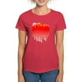 thumbnail image 1 of CafePress - Abstract Guitar City T Shirt - Women's Traditional Fit Dark T-Shirt, 1 of 4