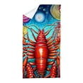thumbnail image 1 of CafePress - Abstract Lobster Crawfish Crab - Large Beach Towel, Soft 30"x60" Towel with Unique Design, 1 of 3