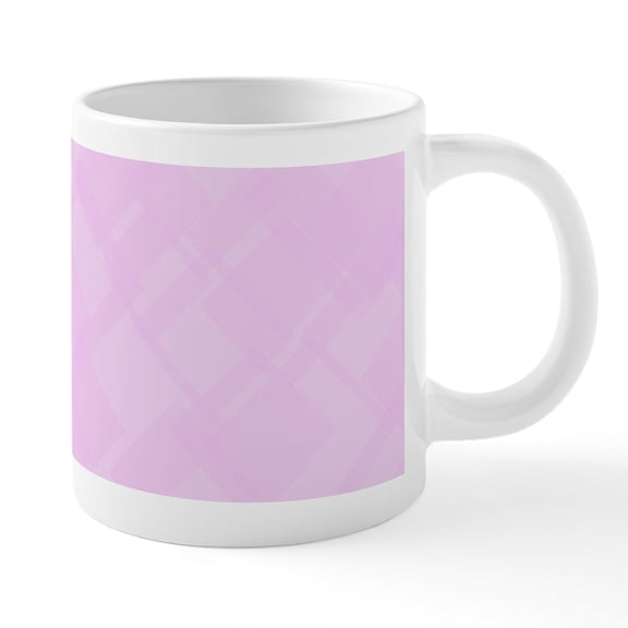 CafePress - Abstract Pink Background Mugs - 20 Oz White Ceramic Mega Mug