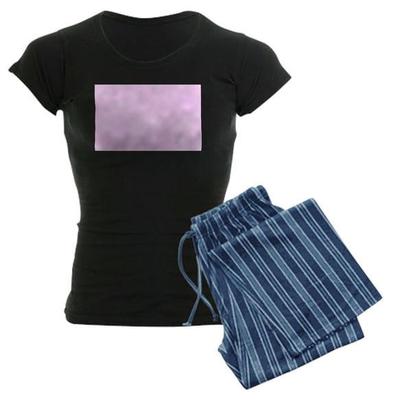 CafePress - Abstract Pink Background Pajamas - Women's Dark Pajamas