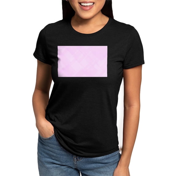 CafePress - Abstract Pink Background T Shirt - Womens Tri-blend T-Shirt