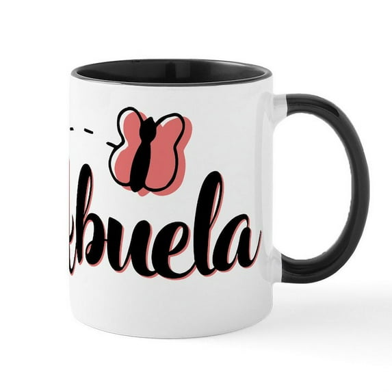 CafePress - Abuela - 11 oz Ceramic Mug - Novelty Coffee Tea Cup