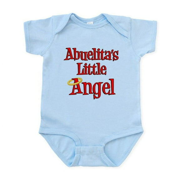 CafePress - Abuelita's Little Angel Infant Bodysuit - Baby Light Bodysuit, Size Newborn - 24 Months