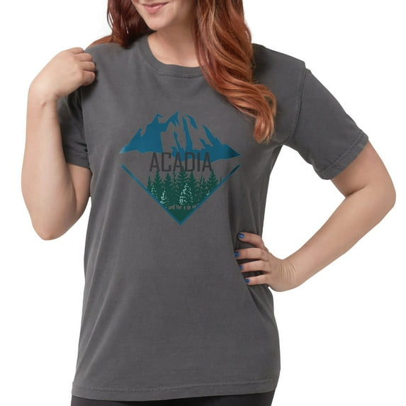 CafePress - Acadia Maine T Shirt - Womens Comfort Colors® Shirt