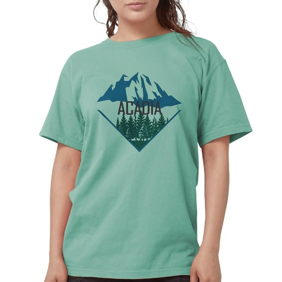 CafePress - Acadia Maine T Shirt - Womens Comfort Colors® Shirt