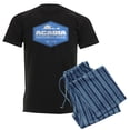 thumbnail image 1 of CafePress - Acadia NP 3 Pajamas - Men's Dark Loose Fit Cotton Pajama Set, 1 of 7